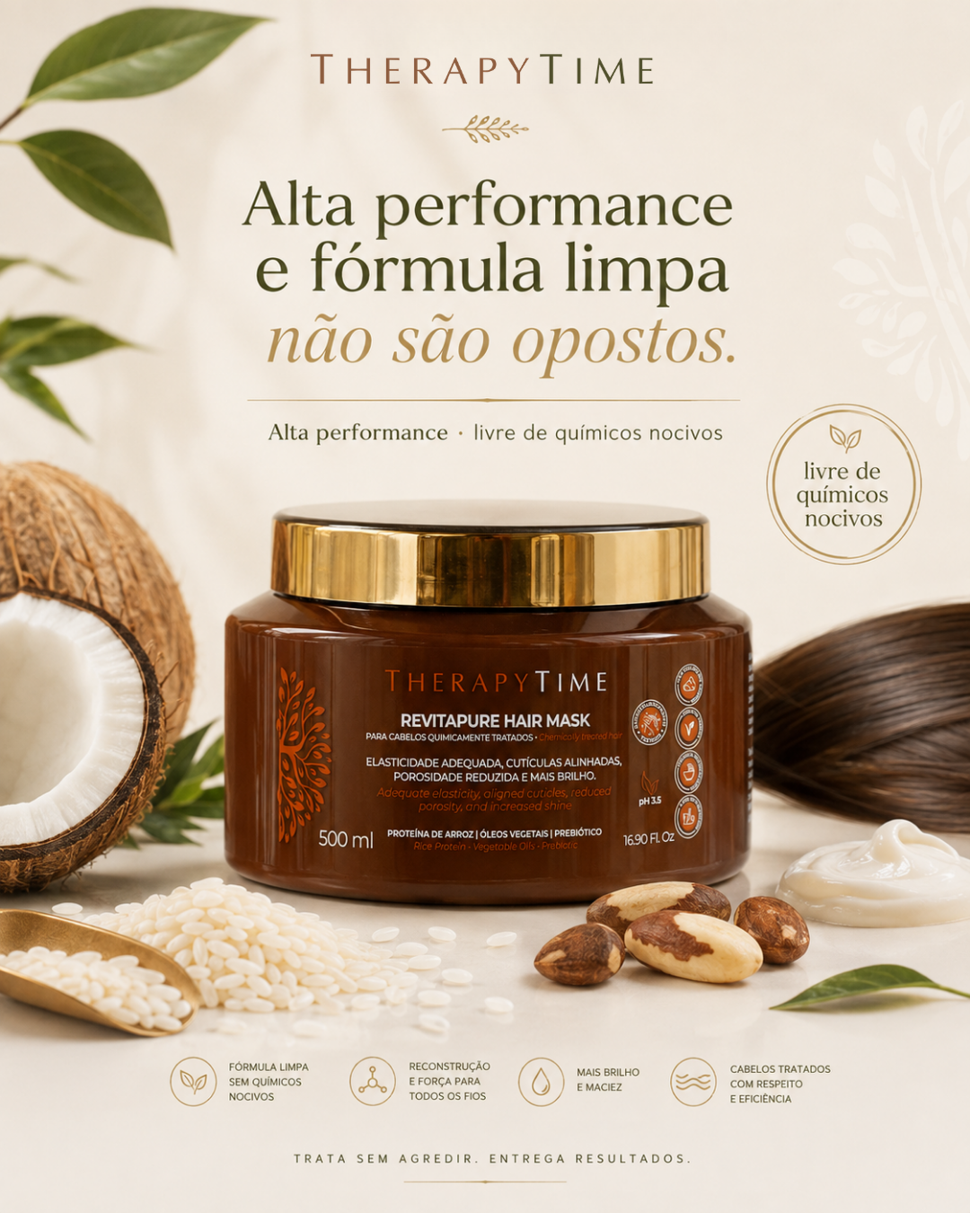 Peça de campanha da Therapy Time