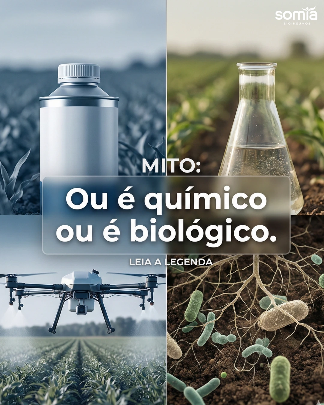 Peça SOMIA sobre o papel dos bioinsumos
