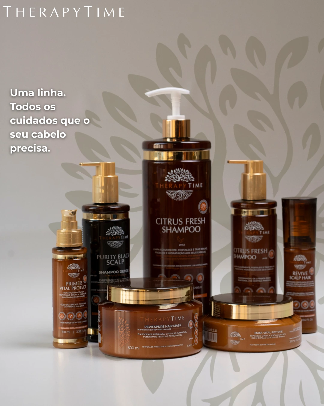 Linha completa de produtos Therapy Time