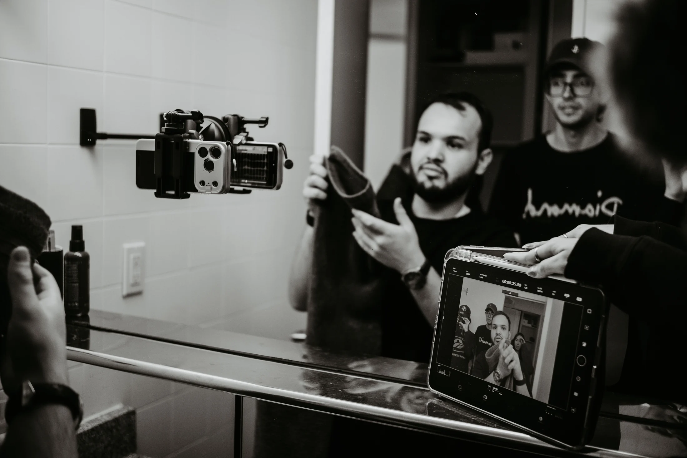 Rig de câmera utilizado em Obscure Memory